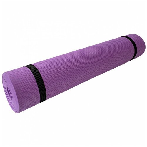 Коврик для йоги ЭВА 173х61х0,5 см B32215 (фиолетовый)