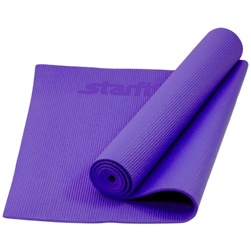 Коврик для йоги Starfit Fm-101, Pvc, 173x61x0,3 см, синий