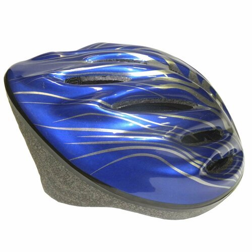 Спортивный шлем регулируемый Amigo Sport Deluxe р. M/L Blue