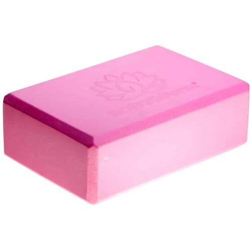 Блок для йоги BodyForm BF-YB02 Розовый