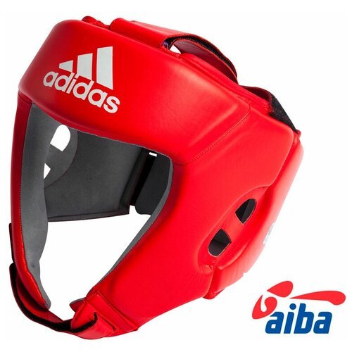 Шлем боксерский AIBA красный (размер XS)