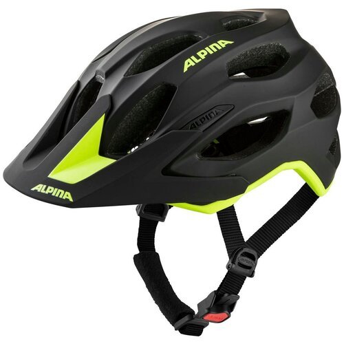 Шлем защитный ALPINA, Carapax 2.0, 52, black-neon yellow matt