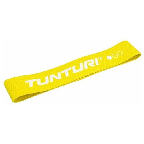 Текстильная лента-амортизатор Tunturi, низкое сопротивление, желтая
