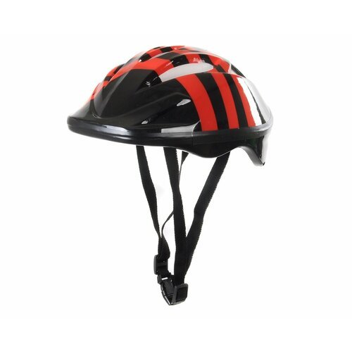 Шлем универсальный, размер регулируется, цвет (красный/черный), размер шлема 25*19*12,5 см, в/п