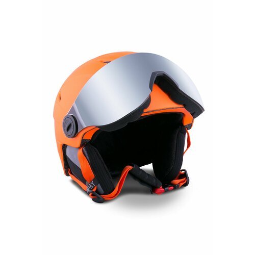 Шлем защитный горнолыжный WinDay, оранжевый, 56