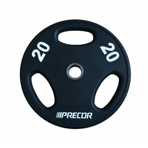 30055-52042 Олимпийский диск в уретане с логотипом Precor FMUPP вес 20 кг, FMUPP-20KGBK-LZ-00