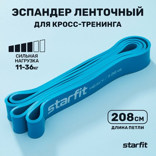 Эспандер лента Starfit ES-803 208 х 2.9 см 36 кг синий