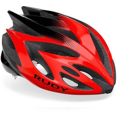 Шлем Rudy Project RUSH Red - Black Shiny, велошлем, размер L