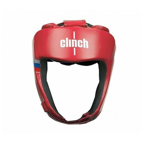 C113 Шлем боксерский Clinch Olimp Dual красный - Clinch - Красный - M