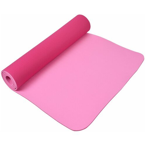 Коврик для йоги CLIFF TPE (1830*610*6мм), розовый