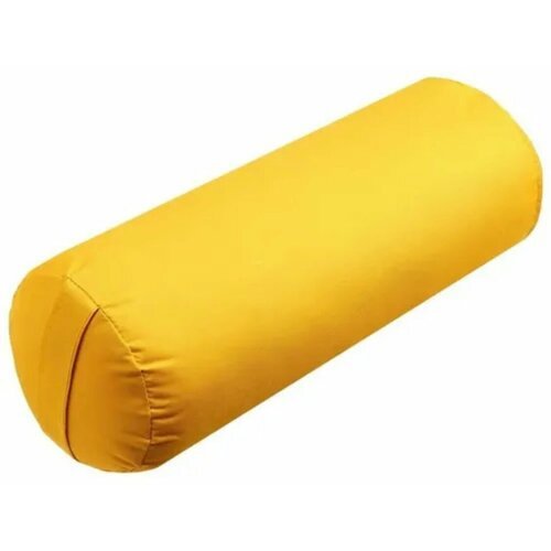 Болстер для йоги 50 х 20 cм, цвет жёлтый