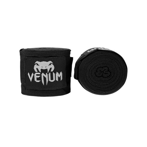 Бинты боксерские Venum Kontact 4,5 m Black (One Size)