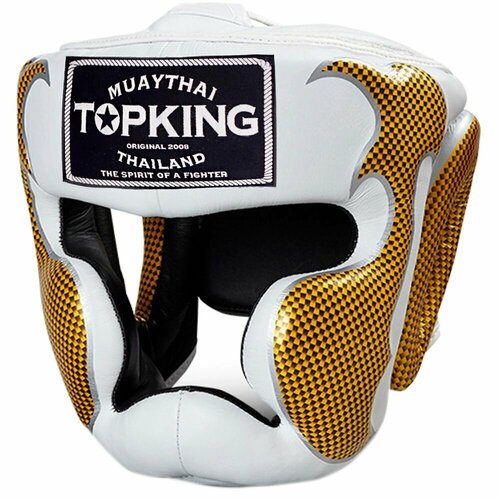 Боксерий шлем TKHGEM-01 white gold - XL
