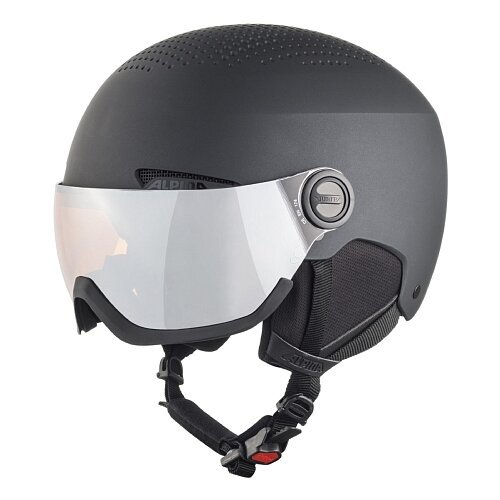 Шлем защитный ALPINA, Arber Visor 2020-2021, 58, black matt