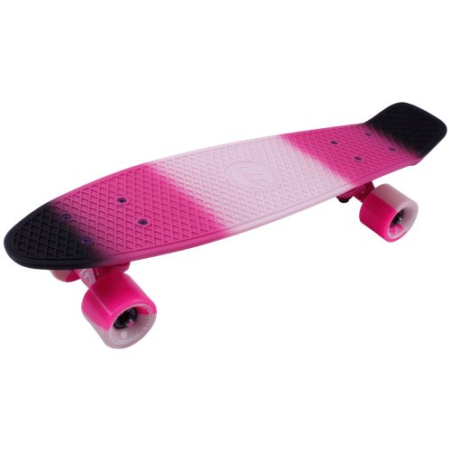 Скейтборд Multicolor 22', розовый/чёрный