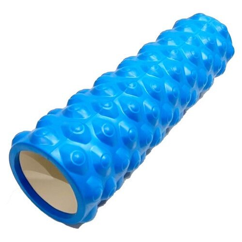 Ролик массажный для йоги Coneli Yoga Dote 45x14 см голубой