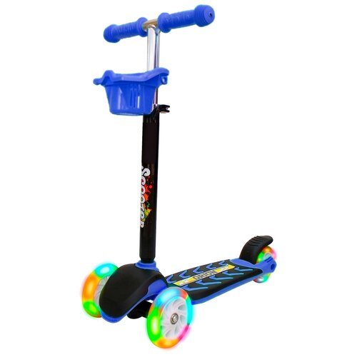 Детский 3-колесный городской самокат Orion Toys Midi, синий