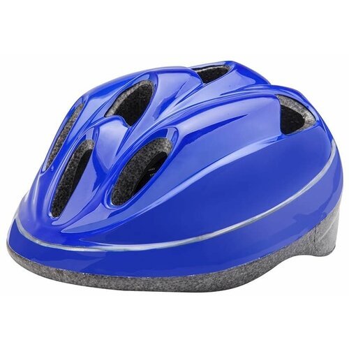 Шлем защитный детский HB5-2_1 (out mold) со светодиодами, синий/600116