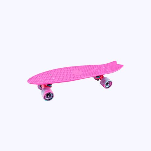 Пластборд (пенни борд) TECH TEAM Fishboard 23 2021 Pink с чехлом-переноской (Розовый)