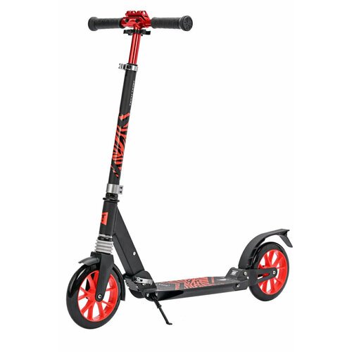 Детский 2-колесный городской самокат TechTeam City Scooter, красный