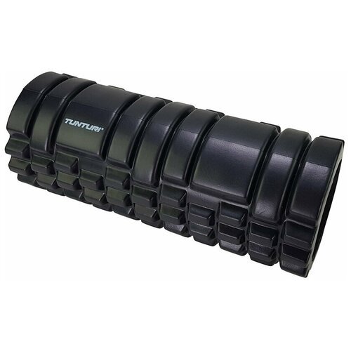 Цилиндр Tunturi Yoga Foam Grid Roller, 33 см, черный
