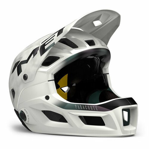 Велошлем Met Parachute MCR MIPS Helmet (3HM120), цвет Белый/Чёрный, размер шлема M (56-58 см)