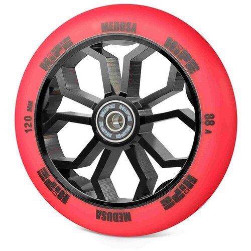 Колесо Hipe Medusa Wheel Lmt36 120мм Red/core Black, Black/red