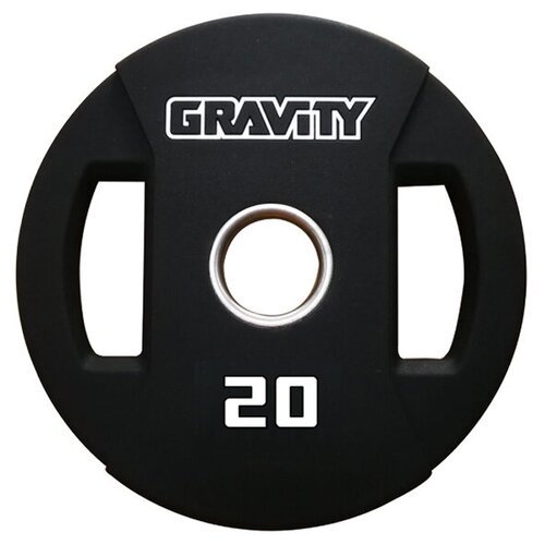 Диск олимпийский полиуретановый Gravity, 20 кг