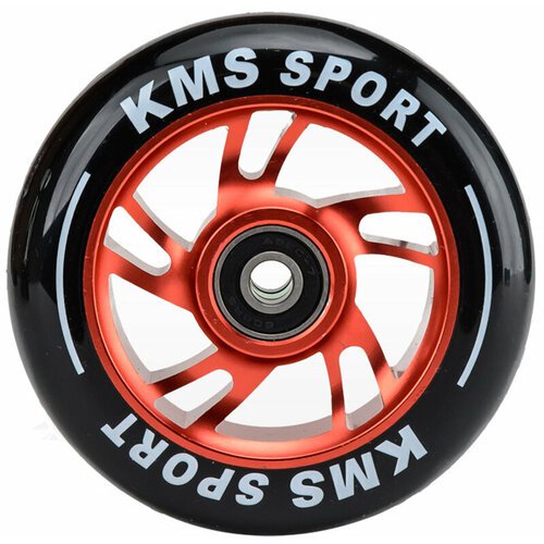 Колесо для трюкового самоката KMS Sport 110мм, красный/черный, 805404-KR2