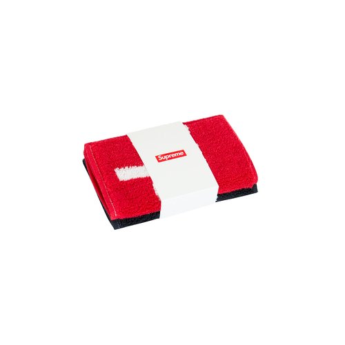 Supreme Imabari Pocket Folding Towels Black Red (Set of 2) (SS23) (Р.)