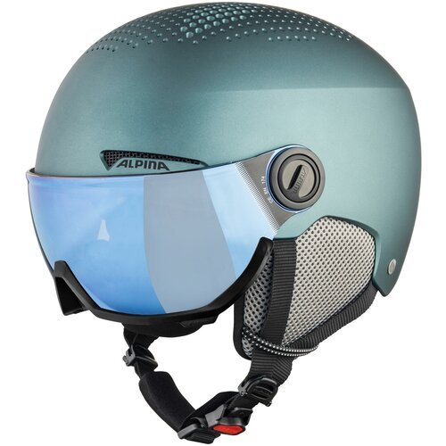 Шлем защитный ALPINA, Arber Visor 2020-2021, 54, petrol-green matt