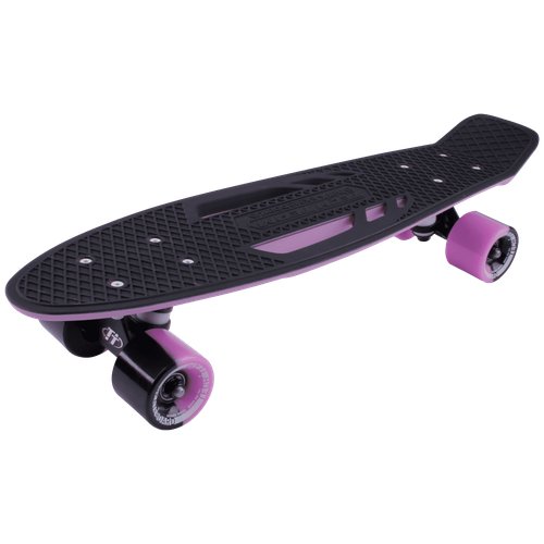 Скейтборд пластиковый Shark 22 purple/black 1/4