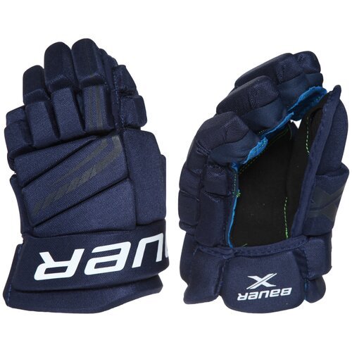 Перчатки хоккейные BAUER X S21 JR 1058654 (11 / темно-синий)