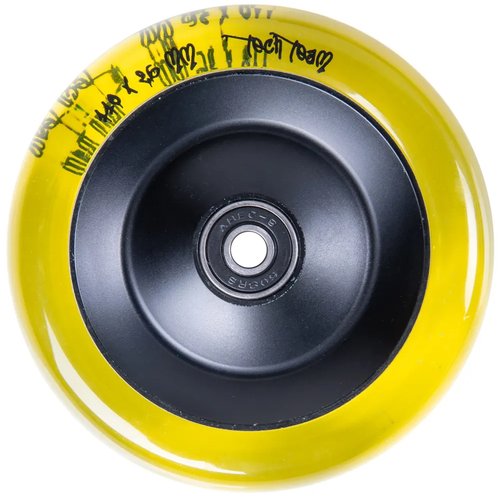 Колесо для самоката X-Treme 110мм Street mama, Цвет прозрачный желтый