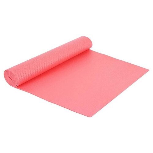 Коврик Sangh Yoga mat, 173х61 см розовый 0.5 см