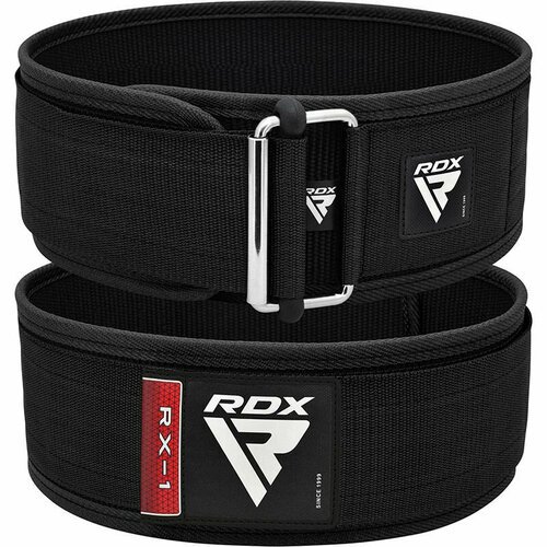 Пояс для тяжелой атлетики RDX Weight Lifting RX1 L, черный