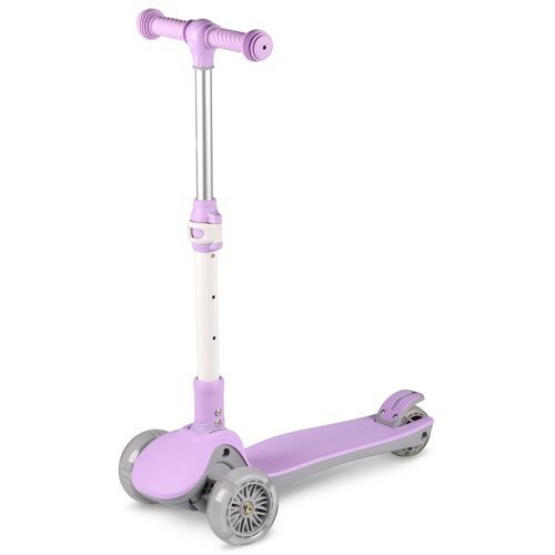 Детский 3-колесный самокат Indigo Fast, фиолетовый