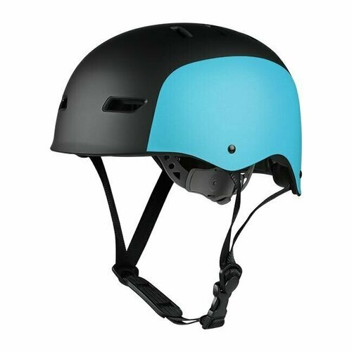 Шлем для вейкбординга со съемными ушами Los Raketos Bone (blk/navy, M), водный шлем, для вейксерфинга, для воды, для каякинга, для гребли