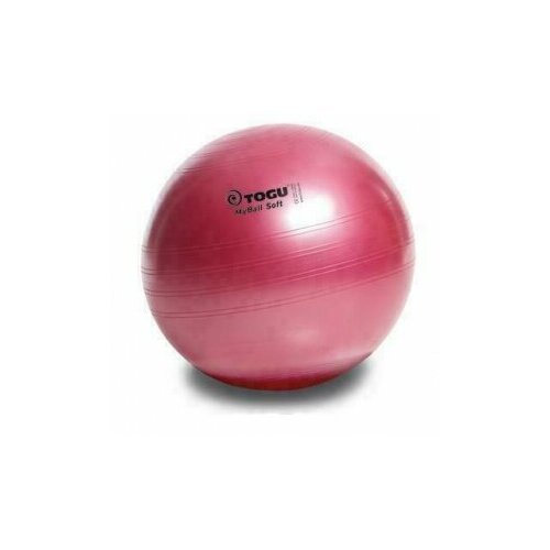 34070-58804 Мяч гимнастический TOGU My Ball Soft 65 см. красный перламутровый, TG418652RR-65-00