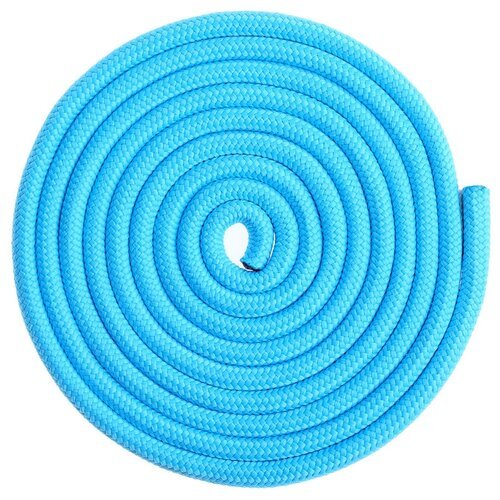 Скакалка гимнастическая утяжелённая, 3 м, 180 г, цвет голубой