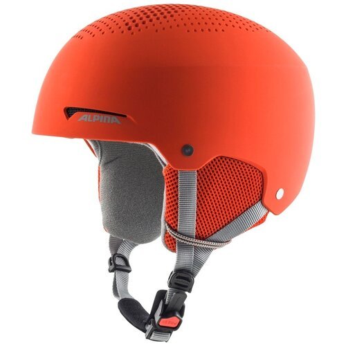 Шлем защитный ALPINA, Zupo 2022-23, 51-55, pumpkin orange matt