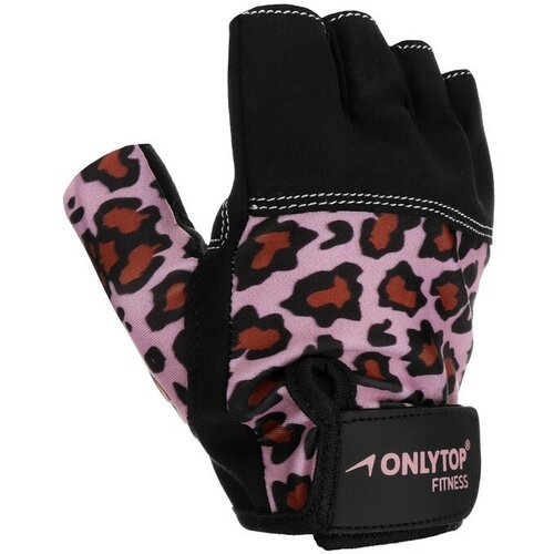 Спортивные перчатки ONLYTOP модель 9128, р. XS
