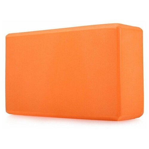 Блок для йоги GO DO, оранжевый