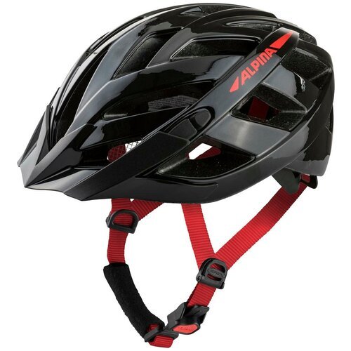 Шлем защитный ALPINA, Panoma 2.0, 52, black-red