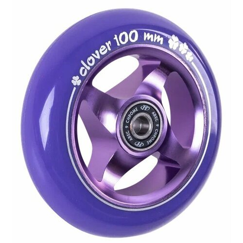 Колесо для трюкового самоката TechTeam X-Treme 100*24мм, Clover, purple