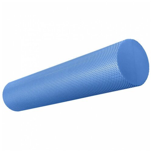 E39105-1 Ролик для йоги полумягкий Профи 60x15cm (синий) (ЭВА)