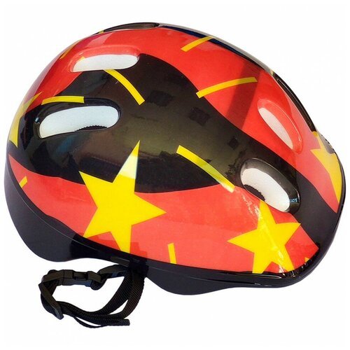 Шлем защитный F11720-14 JR (черно/красный)