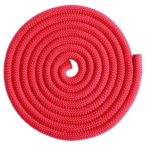 Скакалка гимнастическая утяжелённая, 3 м, 180 г, цвет красный