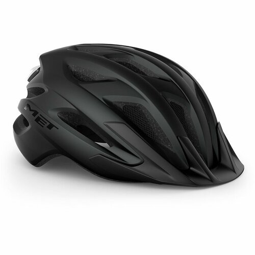 Велошлем Met Crossover Helmet (3HM149CE) 2024, цвет Черный матовый, размер шлема M (52-59 см)