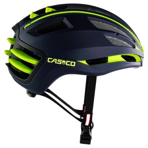Велосипедный шлем CASCO SPEEDairo2 без визора, Blue\Neon, S
